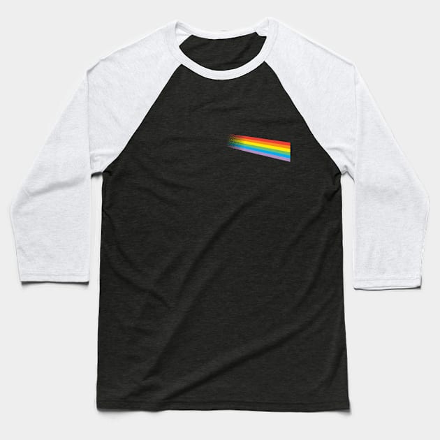 Dark Side of the Shirt Baseball T-Shirt by ACraigL